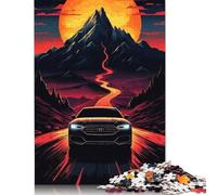 Puzzles de Voitures de Sport 500 pièces pour Adultes, Puzzles en Bois, Jeu éducatif pour Enfants, Cadeau de Noël 500 pièces (52 x 38 cm)