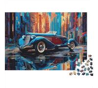 Puzzles de Voitures Supercar : Un Passe-Temps délicieux. L'outil Parfait pour Le Collage. 500 pièces (52 x 38 cm).