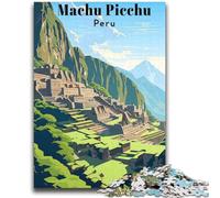 Puzzles de Voyage Machu Picchu Pérou pour Adultes et Adolescents,pour Les 14 Ans et Plus,Jeux Amusants,activités Amusantes à la Maison,Cadeaux d'anniversaire,Cadeaux de Voyage 2000 pièces (70x100cm)
