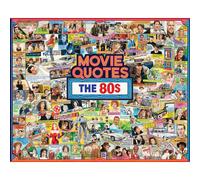 White Mountain Puzzles Movie Quotes The 80s Puzzle de 1 000 pièces Culture Populaire Citations de Films des années 80