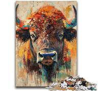 Puzzles de Yak Aquarelle 1000 pièces pour Adultes, Jeux éducatifs, Jouets, décoration d'intérieur et Cadeaux Uniques (38x26cm)