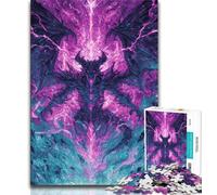 Puzzles Démons 1000 pièces pour Adultes, Difficiles à compléter mais Amusants et Humoristiques, décoration d'intérieur et Cadeaux Uniques 50x75cm