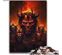 Puzzles Démons de l'enfer pour Adolescents 2000 pièces, à partir de 14 Ans, décoration Murale, Cadeaux d'anniversaire et Cadeaux Uniques (70x100cm)