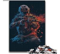 Puzzles des Forces spéciales pour Adultes 2000 pièces, Jeux éducatifs et éducatifs pour Toute la Famille avec Affiche et fiche de Questions (70x100cm)