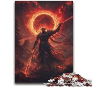 Puzzles Dieu de la Mort pour Adolescents 1000 pièces, Jeu éducatif, Jouet de défi, décoration Murale, Cadeaux d'anniversaire et de Noël Uniques (38x52cm)