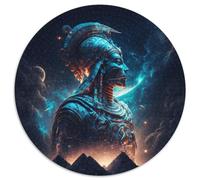 Puzzles Dieu Primordial 1000 pièces pour Adultes, Puzzle Rond pour Adolescents, Jeu interactif Familial, Cadeau défi 1000 pièces (67,5x67,5cm)
