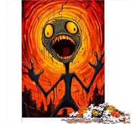 Puzzles Difficiles Difficiles Puzzles 1000 pièces Puzzle en Bois Scream Adultes et Enfants Puzzle d'apprentissage Puzzle éducatif 1000 pièces (50x75 cm)