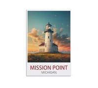 Puzzles Difficiles, Mission Point Michigan Impossible Difficile Difficile Puzzles 1000 pièces Puzzles 1000 pièces pour Adultes 38x52cm