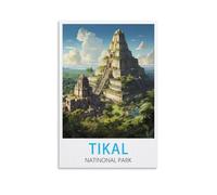 Puzzles Difficiles, Parcs nationaux de Tikal Impossible Difficile Difficile Amusant Puzzles de 1000 pièces pour Adultes 26x38cm