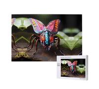 Puzzles d'insectes étranges de 1000 pièces pour puzzle en bois pour famille, ami, décoration murale, 29,5 x 50 cm