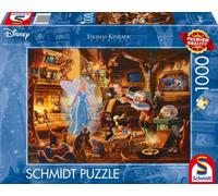 Schmidt-Spiele Puzzle 57526 Thomas Kinkade Disney Pinocchio de Geppetto 1000 pièces