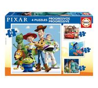 4 Puzzle evolutifs - FIlms disney Pixar