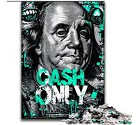 Puzzles Dollar 1000 pièces pour Adultes et Adolescents, Jeu Stimulant et interactif en Famille (26x38cm)