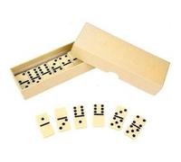 Puzzles Domino 28pcs Bois Éducation Interactif Non-Toxique Portable Blocs de Construction Jouet Ensemble pour Enfant G