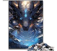 Puzzles Dragon Anime pour Adolescents, Jouets éducatifs et éducatifs, Jeux familiaux, adaptés à la décoration de Bureau (50x75cm)