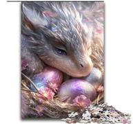 Puzzles Dragon Fantastique pour Adultes et Adolescents, Jeu de Réveil et de Jeu en Famille, Cadeau d'anniversaire, Décoration Murale (70x100cm)