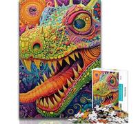 Puzzles Dragon Mystérieux 1000 pièces pour Adultes et Adolescents activité Amusante pour la Maison Jouets pour Les Jours de Pluie Cadeaux d'anniversaire 26x38cm