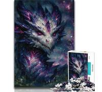 Puzzles Dragon Mystérieux pour Adultes et Adolescents 1000 Pièces, Aidez Le Cerveau à Exercer des Jouets Addictifs pour Cultiver la Patience Interaction Parent-Enfant 38x26cm