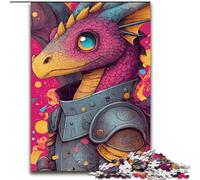 Puzzles Dragon Rider pour Adolescents 1000 Puzzles, Jeux Amusants, Chaque pièce est Unique - Jeu Familial Stimulant (26x38cm)