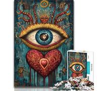 Puzzles Dream Eye pour Adolescents : 1000 Puzzles, Difficiles à réaliser, mais Amusants et Humoristiques, décoration d'intérieur et Cadeaux Uniques (75x50cm)