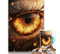Puzzles Dream Eyes pour Adolescents, Aidez Le Cerveau à exercer des Jouets addictifs pour cultiver la Patience Une œuvre d'art 38x26cm