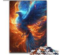 Puzzles Dream Phoenix pour Adultes 1000 pièces, Jeu Stimulant et Familial avec Affiche et fiche de Questions-réponses Assorties (50x75cm)
