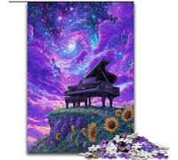 Puzzles Dream Piano 1000 pièces pour Adolescents, Jeu Stimulant et Jeu en Famille, Collection d'artistes, Beaux-Arts pour Les 14 Ans et Plus, 26x38cm