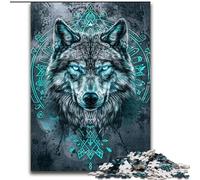 Puzzles Dreams Wolf pour Adolescents 1000 pièces, Difficiles à réaliser, mais Amusants et Humoristiques Cadeau d'anniversaire, Cadeaux, décoration Murale (26x38cm)