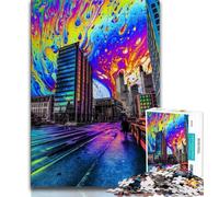 Puzzles Dreamscape 1000 pièces pour Adolescents Jouets de Divertissement Familial idéal comme Cadeau pour Toute la Famille (50x75cm)