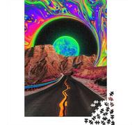 Puzzles Dreamscape54 500 pièces pour Adultes, Puzzles en Bois, Casse-têtes pour Enfants, 500 pièces (52 x 38 cm)