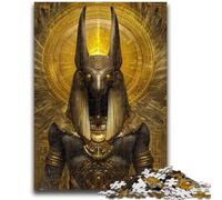 Puzzles du Dieu égyptien Antique Ra, 1 000 pièces, pour Adolescents, Cadeaux, Jeu Stimulant et Jeu Familial avec des pièces de Formes aléatoires entièrement emboîtables (50x75cm)