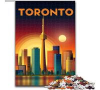 Puzzles du Monde 1000 pièces pour Adolescents, Jeu Stimulant et éducatif en Famille pour Anniversaire et Noël (26x38cm)