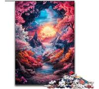 Puzzles du Mont Fuji pour Adultes 1000 pièces, Anti-Stress, défi Difficile pour la décoration intérieure (14 Ans et Plus) (Taille 50x75cm)