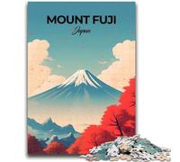 Puzzles du Mont Fuji pour Adultes et Adolescents, stimulent Le Cerveau, Jouets addictifs pour cultiver la Patience, décoration Parfaite, 1000 pièces (50x75cm)