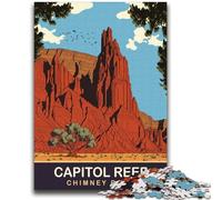 Puzzles du Parc National de Capital Reef pour Adultes et Adolescents, Puzzles Anti-Stress, Vacances à la Maison, Passe-Temps, améliore l'amour Entre Couples, 2000 pièces (70x100cm)