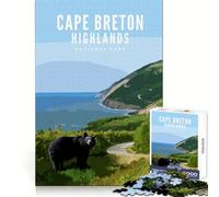 Puzzles du Parc National des Hautes Terres du Cap-Breton pour Adultes, 1000 pièces, pour Une réflexion créative et Un Loisir agréable, Format idéal, Un Joli Cadeau (50x75cm)