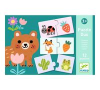 Puzzles Duo Djeco Couleurs 24 pièces