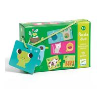 Djeco Puzzle Duo Habitat 10 x 2 pcs G