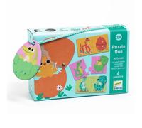 Djeco Puzzle Duo-Trio Articulo - Les œufs rigolos - 12 pièces