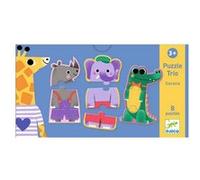 PUZZLES DUO-TRIO - Trio Savana Bleu G