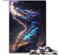 Puzzles Elder Dragons Cosmic Reign pour Adultes 1000 Puzzles Jeu Familial interactif, défi cérébral, Jouet éducatif Taille 38x26cm