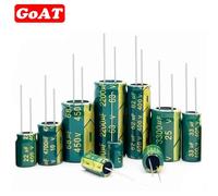 Puzzles électrolytiques en aluminium,6.3V,10V,16V,25V,63V,100V,400V,High Dead Low,ESR 47UF,330UF,470UF,1000UF,2200,2-20% PC - Type 50V2.2UF 50PCS