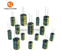 Puzzles électrolytiques haut et bas ESR,10V,16V,25V,35V,50V,400V,450V,100UF,220UF,330UF,470UF,680UF,1000UF,1500UF,2200UF - Type 6.3V2200UF 10PCS