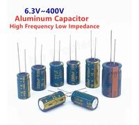 Puzzles en aluminium ESR haut et bas,10V,16V,25V,35V,50V,400V,100UF,220UF,330UF,470UF,680UF,1000UF,1500UF,2200UF,3300UF - Type 6.3V2200UF 10PCS #G