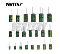 Puzzles en aluminium ESR haut et bas,10V,16V,25V,35V,50V,400V,450V,10UF,100UF,220UF,330UF,470UF,680UF,1000UF,2200UF,3300UF - Type 6.3V2200UF 10PCS #C