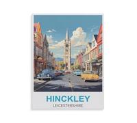 Puzzles en Bois 1000 Pièces，Hinckley Comté de Leicestershire，Jouets Intellectuels De Puzzle Difficiles, Jouets De Bricolage Cadeaux pour Enfants（75x50cm）-GV77