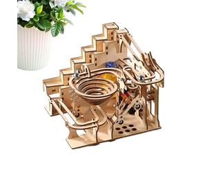 Puzzles en Bois 3D pour Adultes | Kit de Construction de Jouets à Circuits de Perles,Casse-Tête Mécanique À Engrenages,Idée Cadeau pour Adultes pour la Détente et Décoration pour