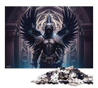 Puzzles en Bois 500 pièces Archanges épiques pour Adultes, Jouets éducatifs et éducatifs (52 x 38 cm)