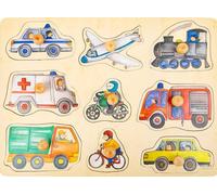 Puzzles en bois à boutons