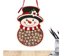 Puzzles en bois de Noël - Jouet créatif - Activité difficile | Puzzles en bois pour enfants pour l'intérieur et l'extérieur, fête, maison, anniversaire, vacances